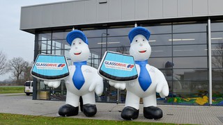 P Glassdrive Maskottchen 