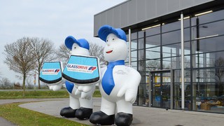 P Glassdrive Maskottchen 