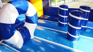 H Hüpfburg Multiplay Delphin 
