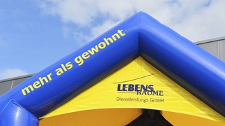 LebensRäume Hoyerswerda Hüpfburg 