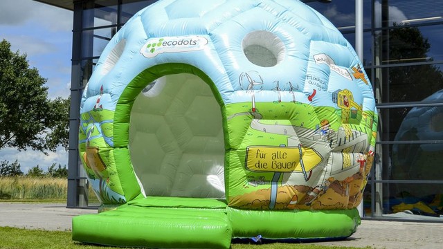 Ecodots Hüpfburg 