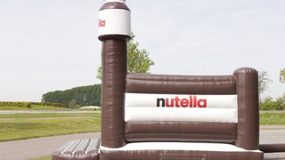 Nutella Hüpfburg 