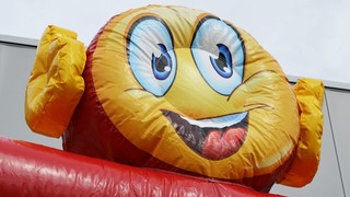 Hüpfburg Multiplay Smiley 