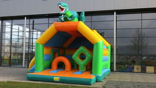 H Hüpfburg Dino 