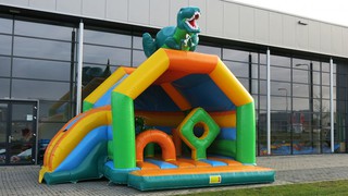H Hüpfburg Dino 