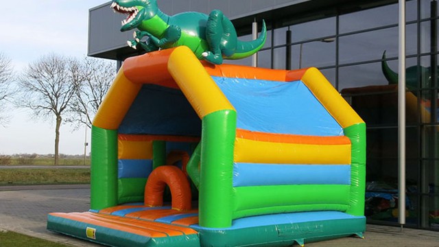 H Hüpfburg Dino 
