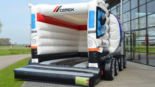 H Hüpfburg Cemex LKW 