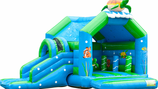 Hüpfburg Schildkröte Multifun frei