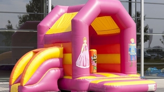 Hüpfburg Midi Prinzessin mit Rutsche