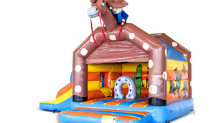 Hüpfburg Multifun Cowboy 