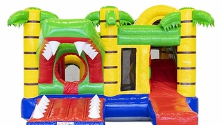 Hüpfburg Multiplay Krokodil