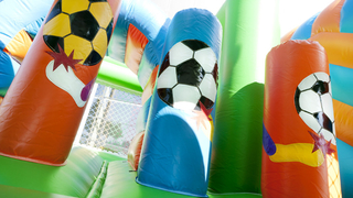 Hüpfburg Multiplay Fussball
