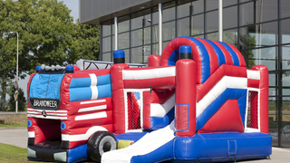 Hüpfburg Multiplay Feuerwehr