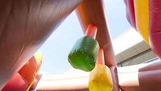 Hüpfburg Multiplay Bauernhof