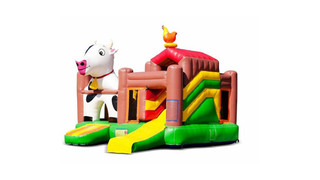 Hüpfburg Multiplay Bauernhof