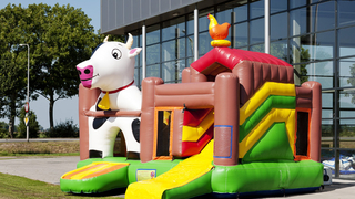 Hüpfburg Multiplay Bauernhof