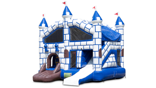 Hüpfburg Multiplay Ritterburg mit Dach