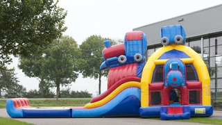 Hüpfburg Multiplay Super Zug