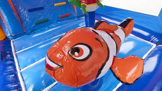 Hüpfburg Multiplay Super Clownfisch