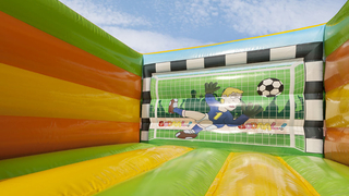 Hüpfburg Mini Fussball