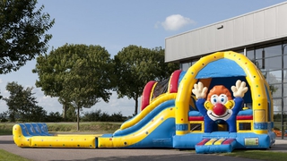 Hüpfburg Multiplay Super Clown