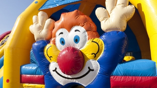 Hüpfburg Multiplay Super Clown