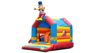Hüpfburg Multifun klatschender Clown HBS