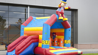 Hüpfburg Multifun klatschender Clown