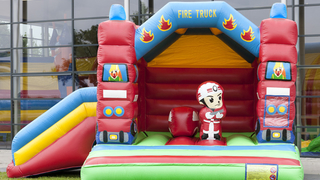 Hüpfburg Multifun Feuerwehr