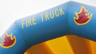 Hüpfburg Multifun Feuerwehr