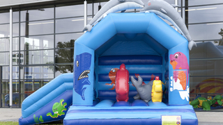 Hüpfburg Multifun Delfin