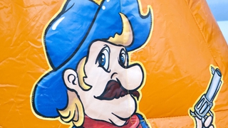 Hüpfburg Mini Western