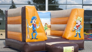 Hüpfburg Mini Western