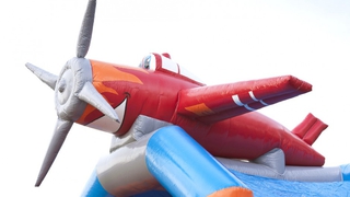 Hüpfburg Multifun Flugzeug