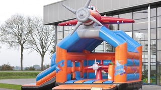 Hüpfburg Multifun Flugzeug
