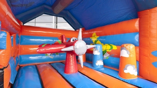Hüpfburg Multifun Flugzeug