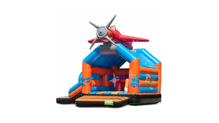 Hüpfburg Multifun Flugzeug
