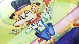 Hüpfburg Maxi Multifun Clown