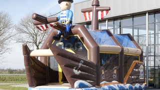 Hüpfburg Shooter Piratenschiff