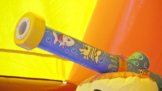 Hüpfburg Shooter Zirkus