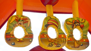 Hüpfburg Shooter Zirkus