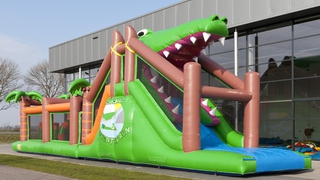 Hindernisparcours Krokodil