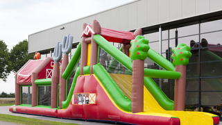 Hindernisparcours Bauernhof