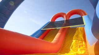 Hindernisparcours Bunt