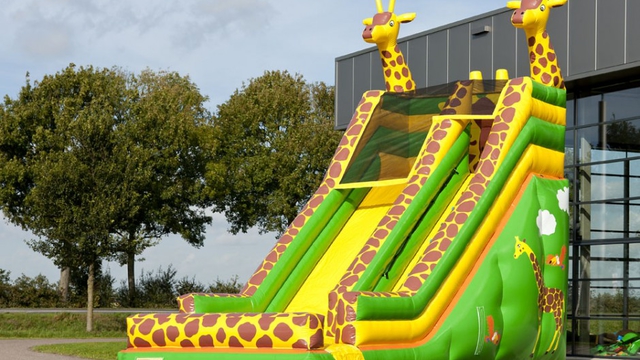 Riesenluftrutsche Giraffe