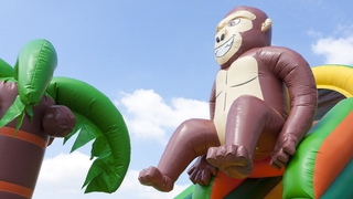 Riesenrutsche Super Gorilla