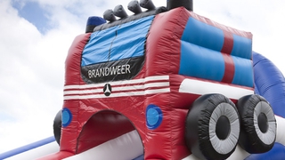 Riesenrutsche Super Feuerwehr
