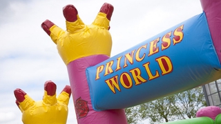 Riesenrutsche Super Prinzessin