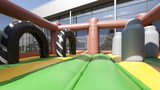 Riesenrutsche Super Bauernhof