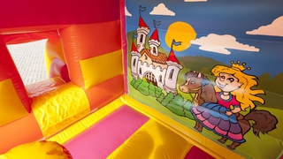 Hüpfburg Midi Prinzessin mit Rutsche